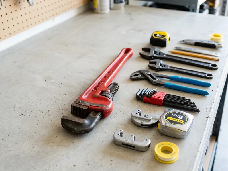 Professional plumbers in Latimer, MS equipped with top-tier tools for residential and commercial plumbing services.